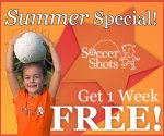 Summer is for Soccer – Sign Up Now & Get 1 Week Free with Soccer Shots