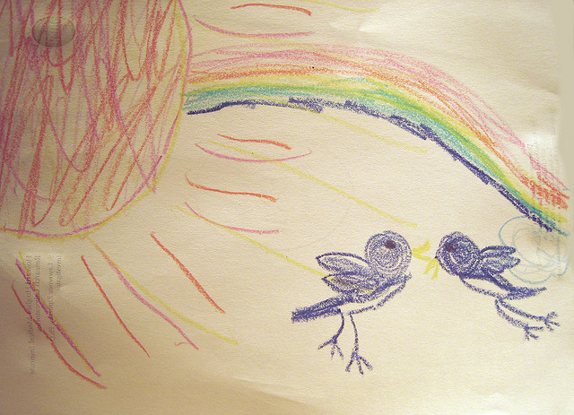 rainbow-drawing