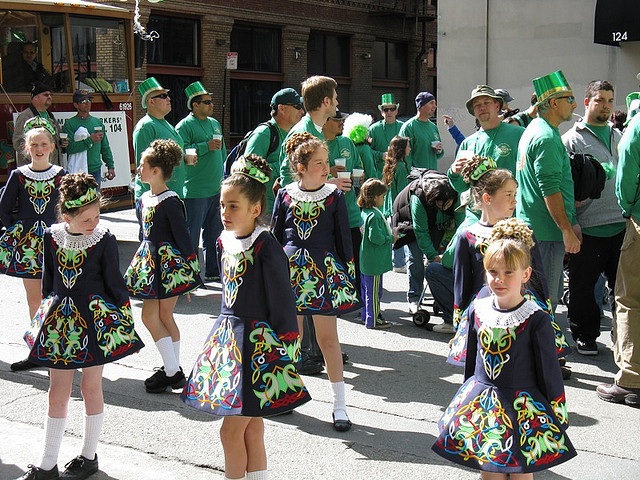 Irish parade dancers steven damron flickr