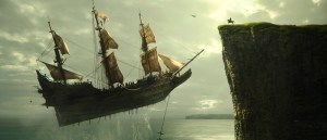 Captain Hook's ship in the new Peter Pan & Wendy
