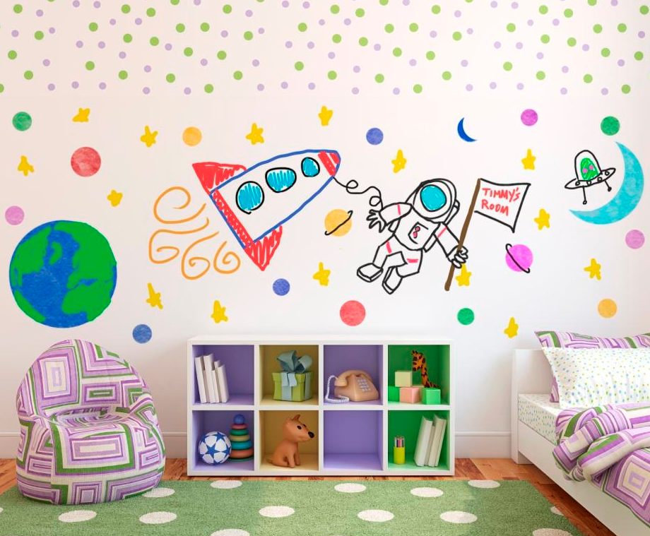 Kids Customized Wallpaper