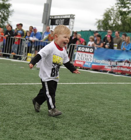 BtB Diaper Derby toddler running