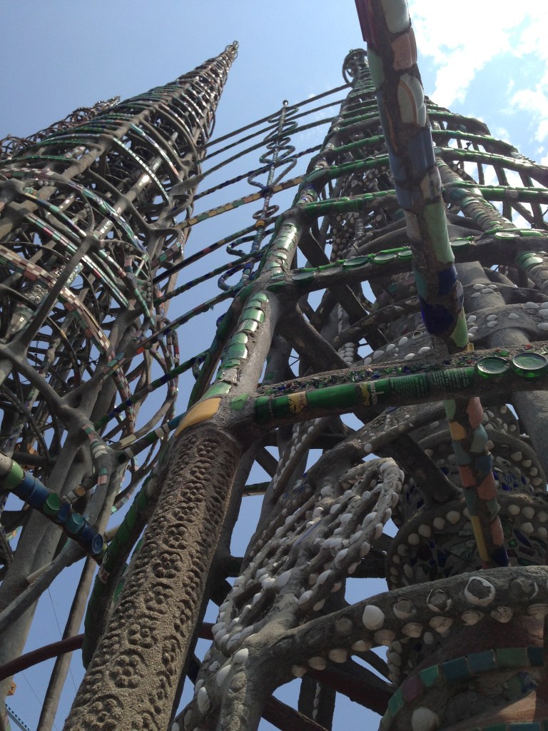 Watts Towers_ladder