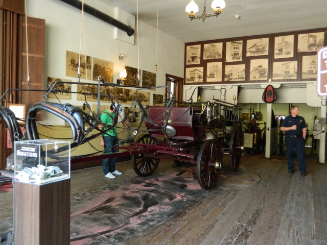 Old Plaza Firehouse, Los Angeles Fire Museums, Interior