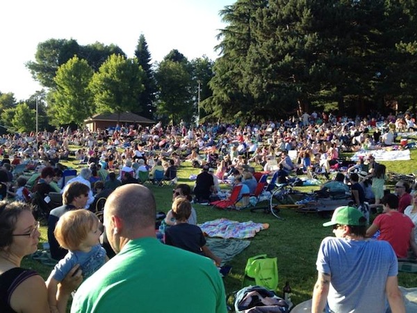 concerts in the park