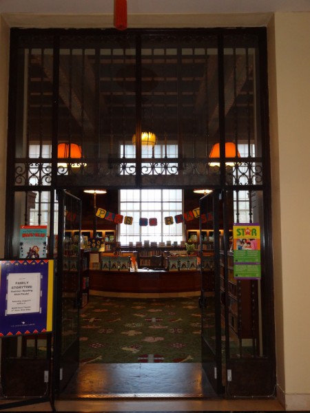 Entrance to Children Section Los Angeles Central Library