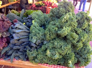 Kale farmer market