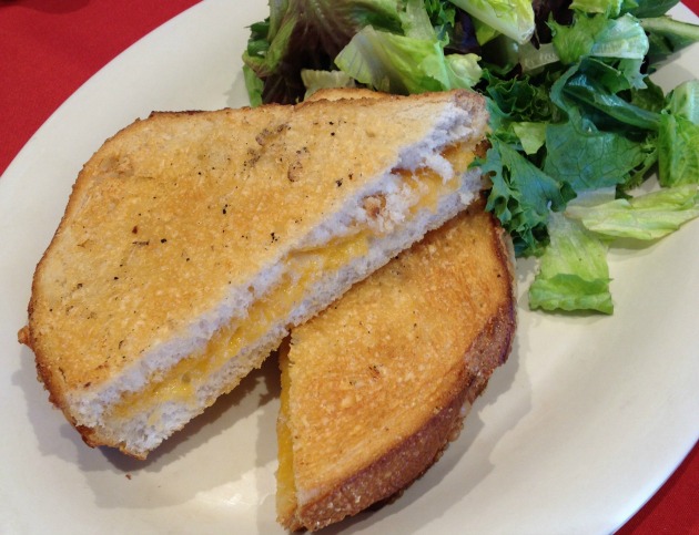 boudin grilled cheese