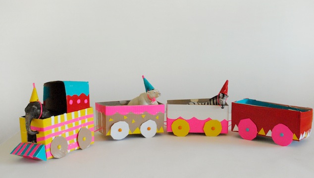 Homemade cardboard toys for kids to make and play with - The Craft Train