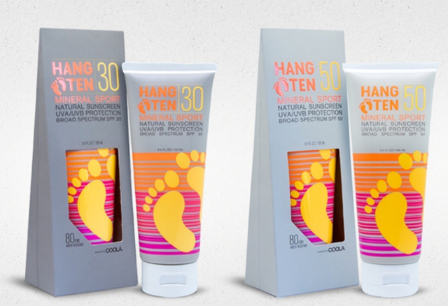 Hang Ten sunscreen