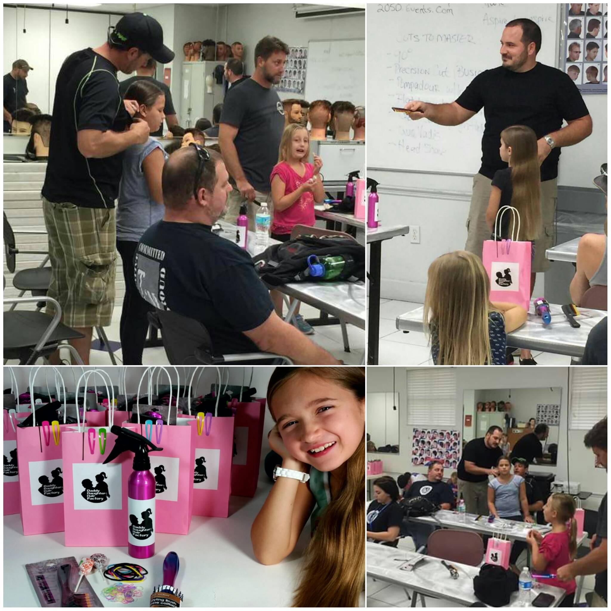 Pony Up: Father-Daughter Hair Salon - Tinybeans