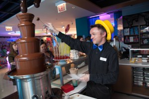 Dylan's Candy Bar Chicago Chocolate Fountain