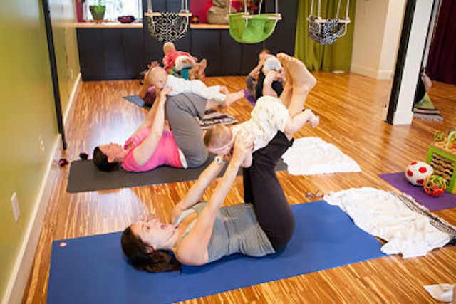 Limber yoga mommy and me class