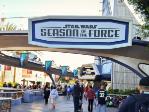 star wars season of the force at Disneyland