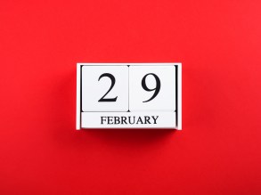 a picture of February 29th, a day that only happens during a Leap Year