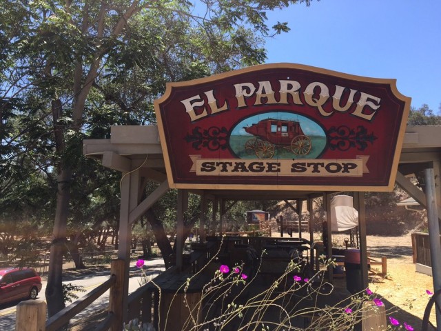 El Parque Stage Stop Red Tricycle