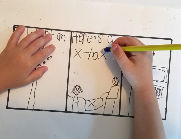 Kapow! How to Make a Comic Strip with Your Little Storytellers