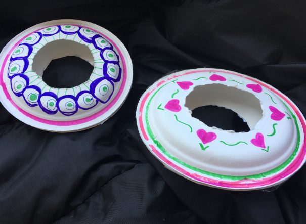 Paper Plate Frisbees - Crafts by Amanda - Paper Plate Crafts for Kids