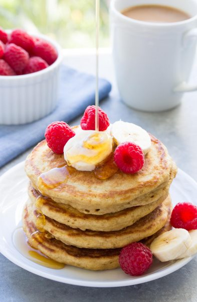 make ahead breakfast pancakes