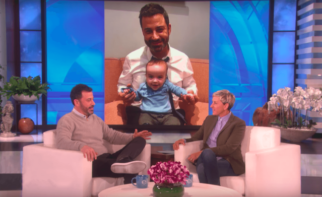 Ellen DeGeneres Gave Jimmy Kimmel's Son Billy the Gift of a Lifetime