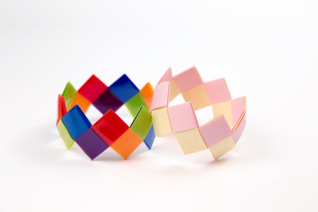 Origami bracelets are simple origami for kids