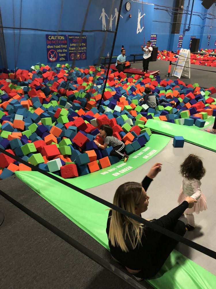 Kids trampoline clearance park near me