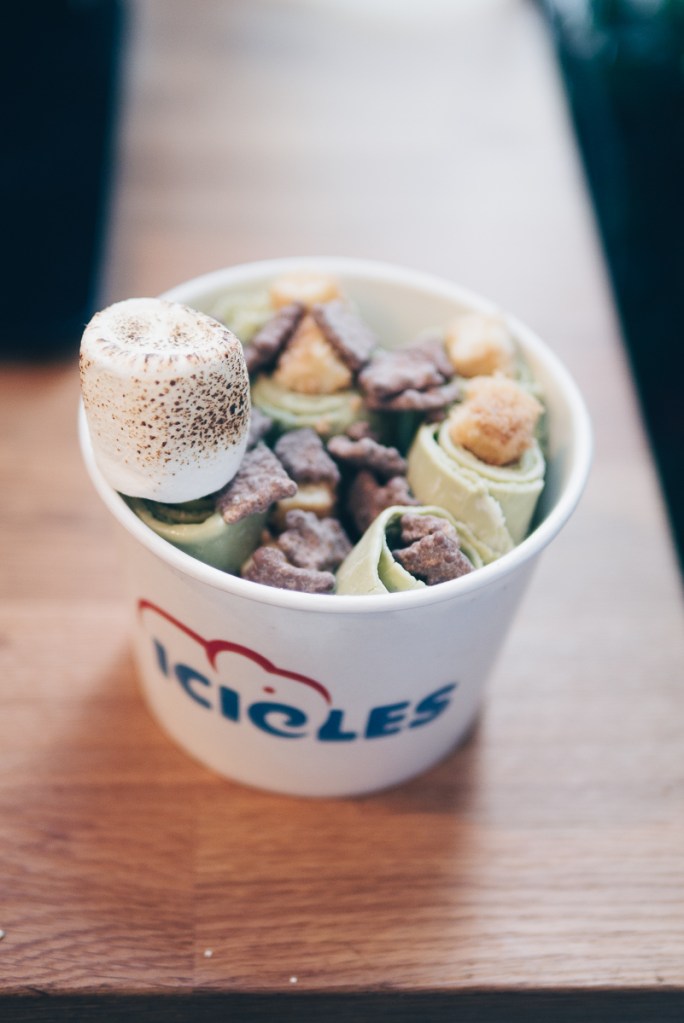 Icicles ice cream by Anita Chu