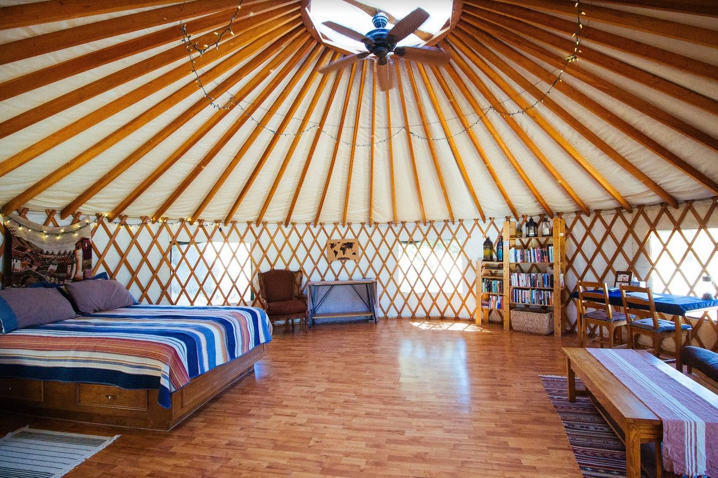 Creature Comforts: Cozy Yurt Camping in California
