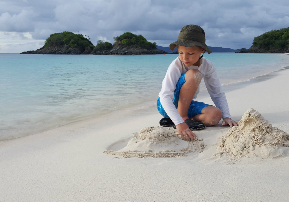 science experiments on the beach