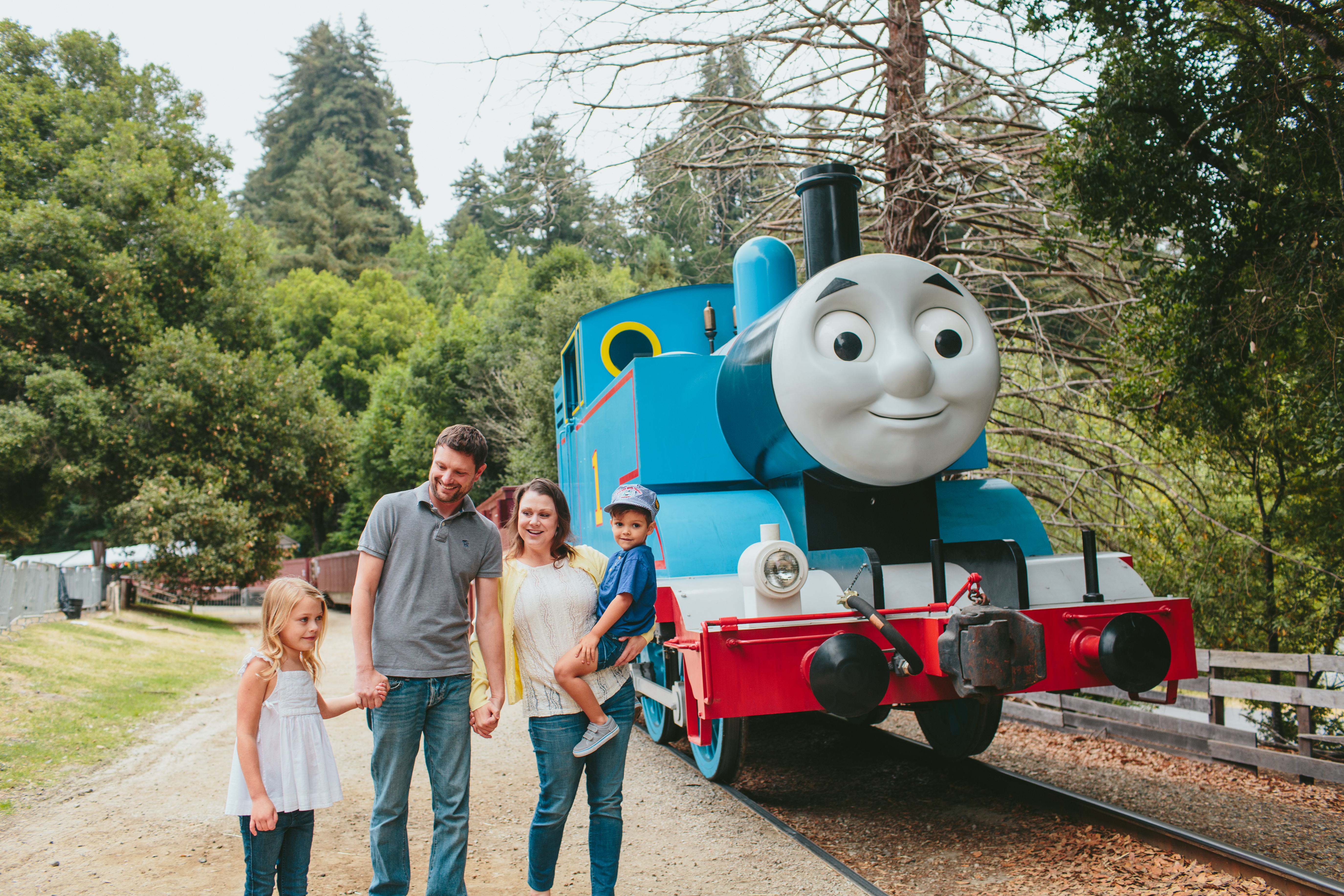 Day Out With Thomas The Tank Engine at Santa Cruz Roaring Camp