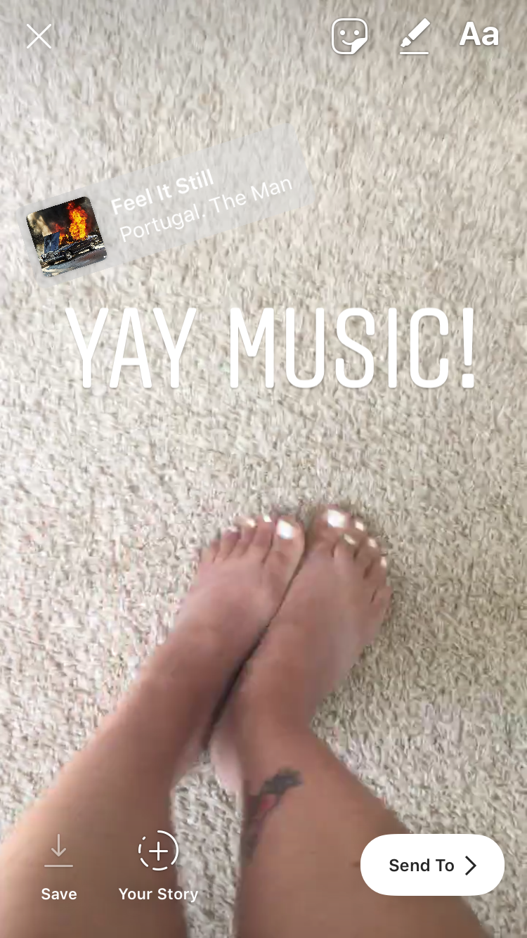 music for instagram stories