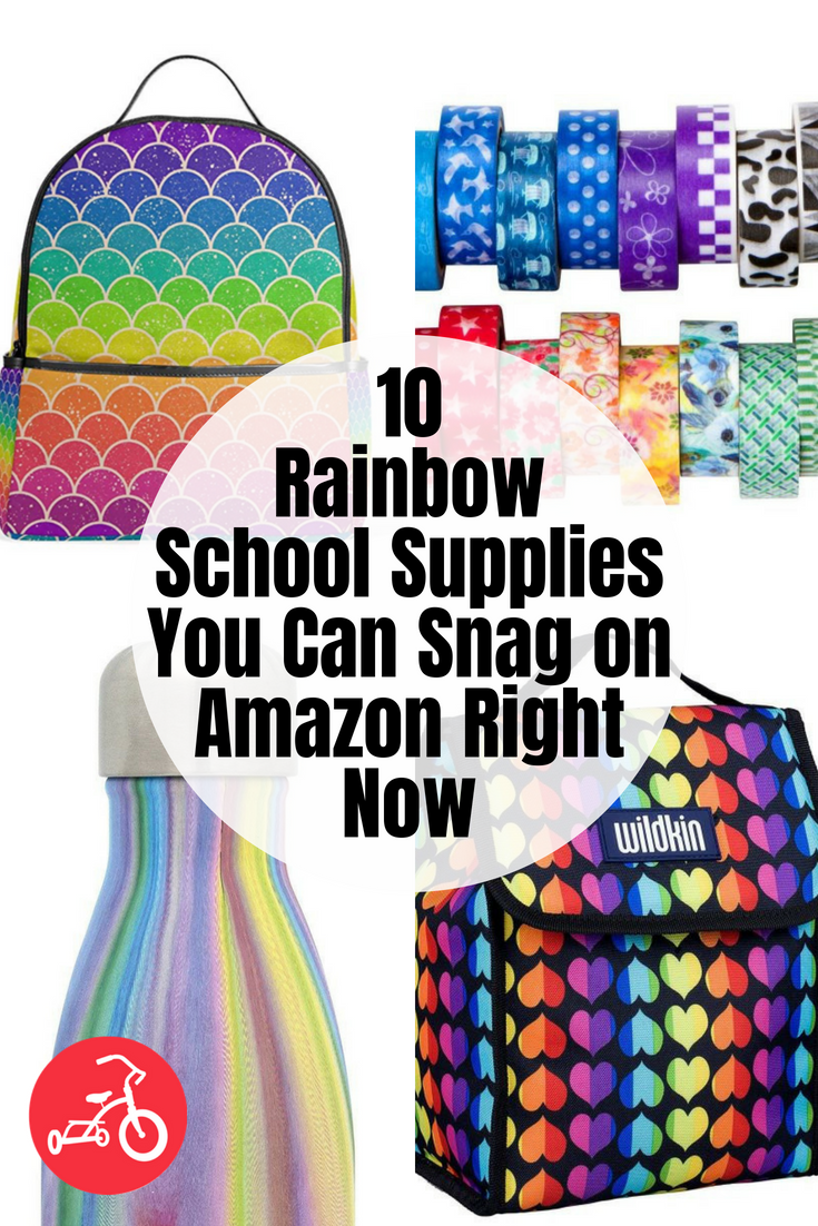 10 Rainbow School Supplies You Can Snag on Amazon Right Now