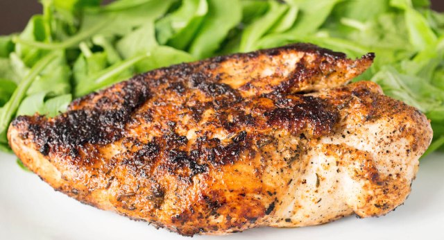 blackened chicken is a good 3-ingredient recipe