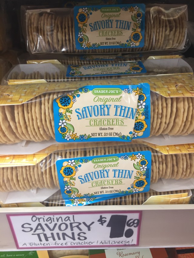 trader joe's savory thin crackers