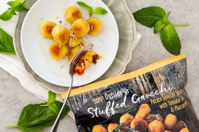 Outside-In Stuffed Gnocchi is some of the best frozen food from Trader Joe's