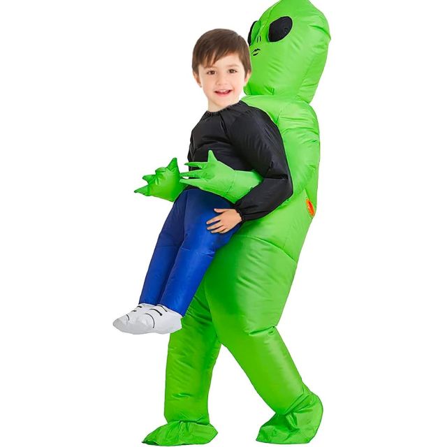 kids inflatable halloween alien