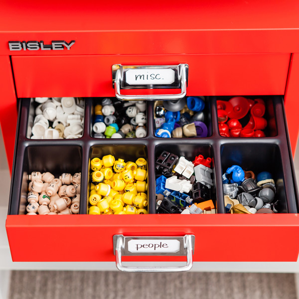 lego storage ideas from The Container Store