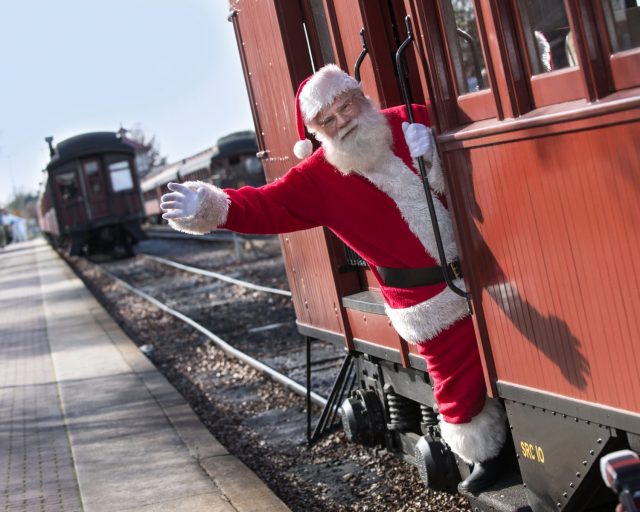 The Best Santa Train Rides for Washington DC Kids