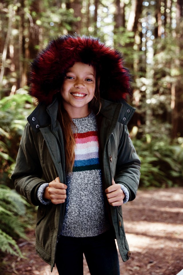 These abercrombie kids Winter Coats Are Peak Cool Kid Style