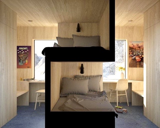 private bunk beds