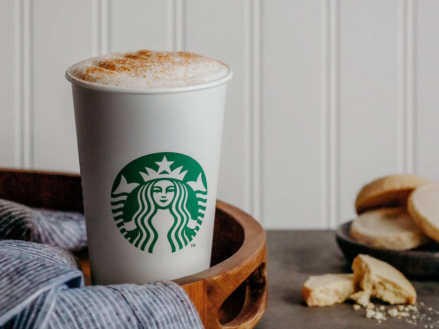 Starbucks Debuts Cinnamon Shortbread Latte Winter Drink