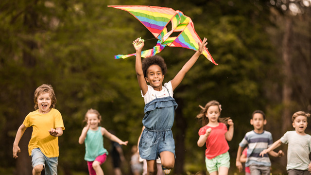 a kite party is a fun summer birthday party idea