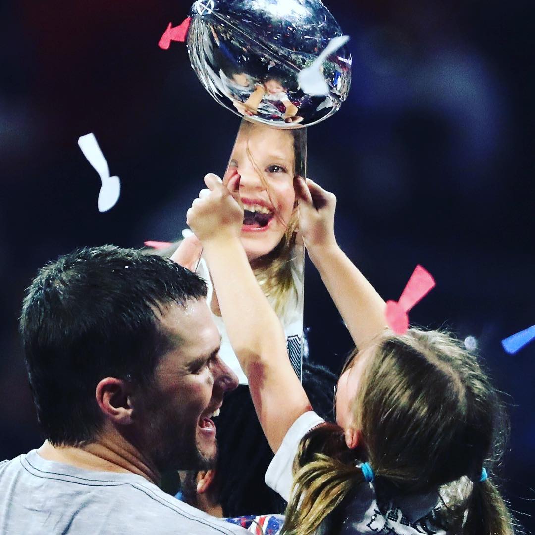 Tom Brady’s Daughter Was Adorable After Her Dad’s Won the Super Bowl