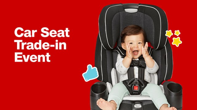 Target car seat trade in event 
