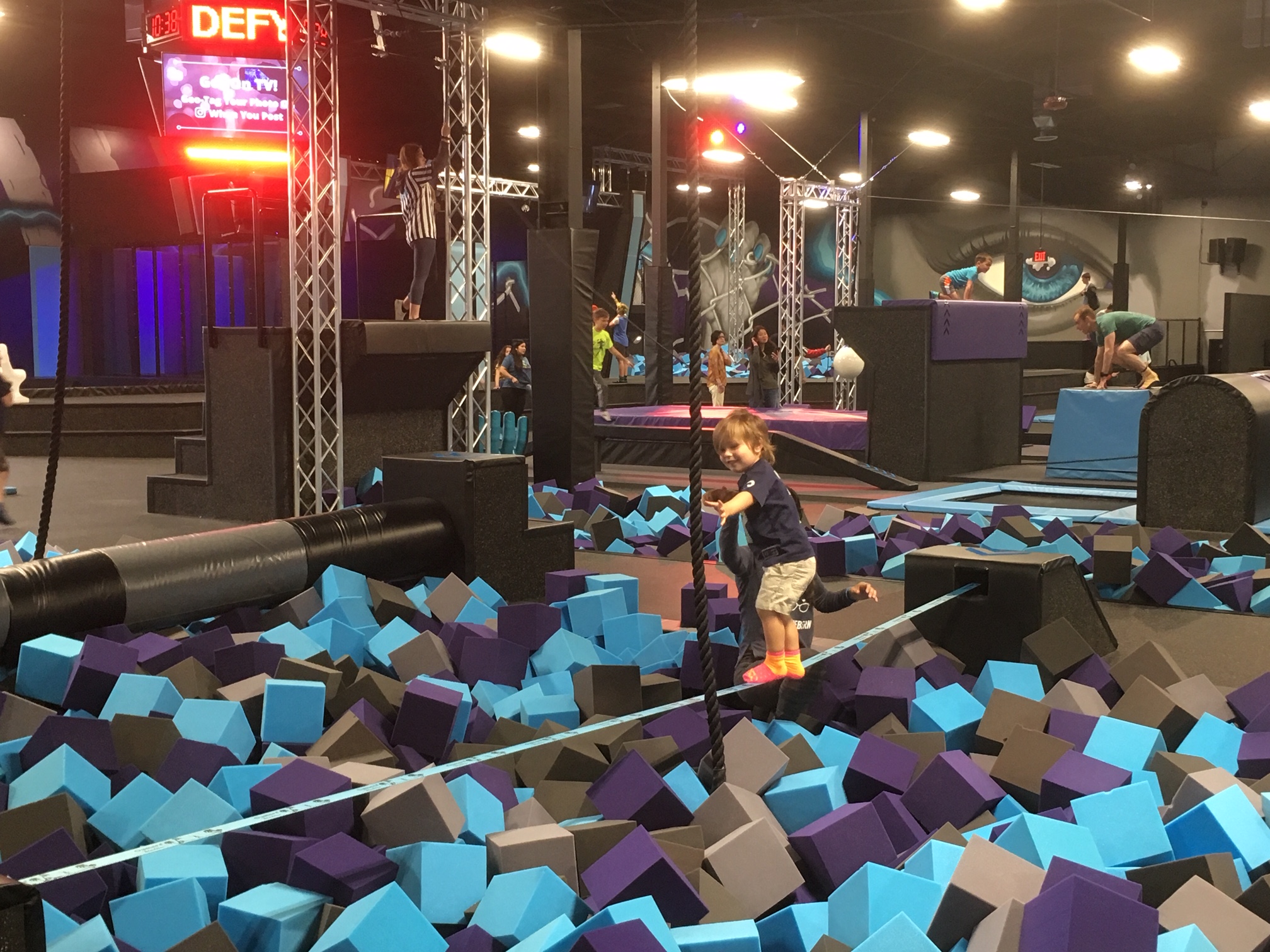 Defy Seattle's New Indoor Trampoline Park for Kids