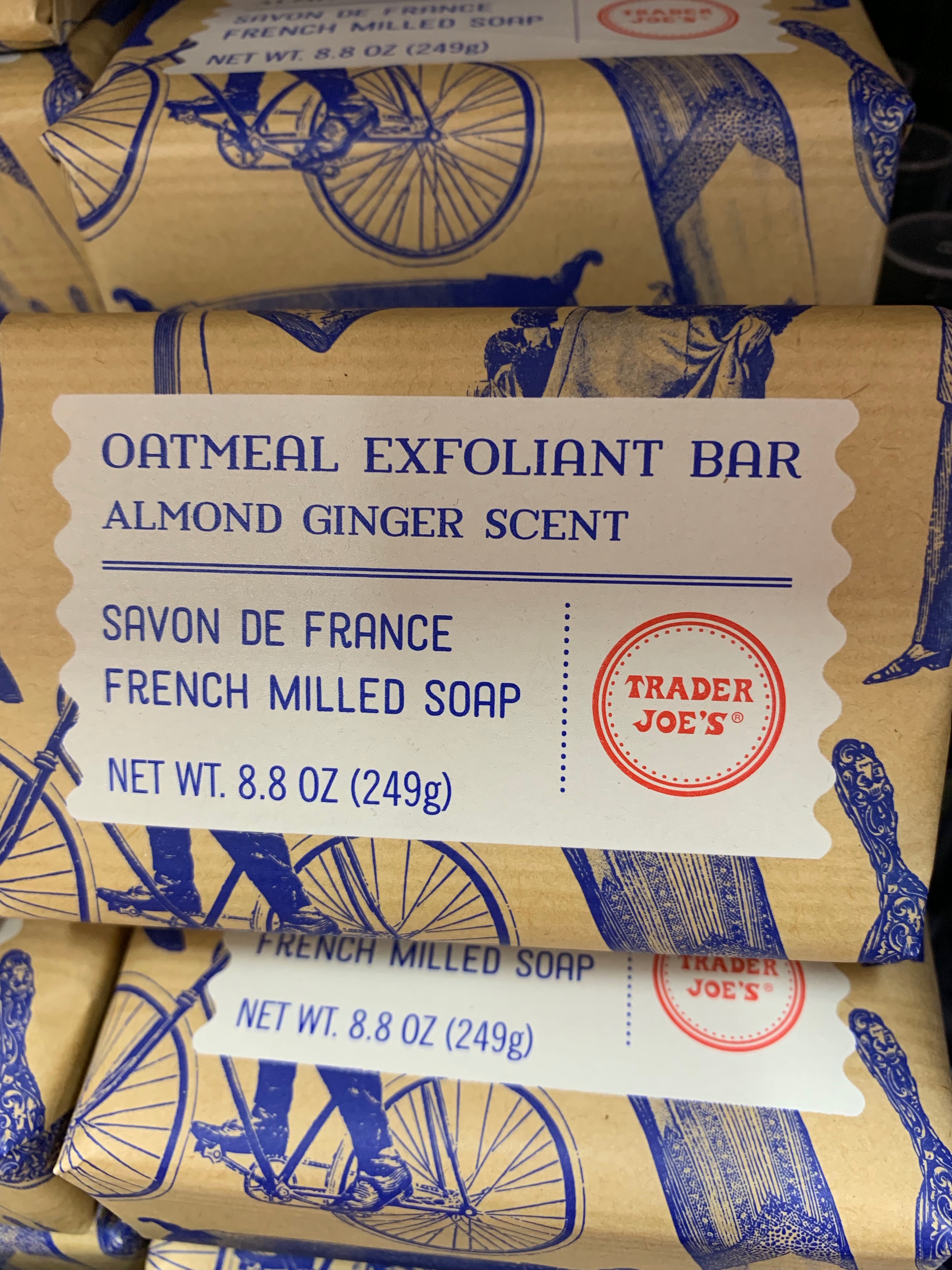 trader joe's waxed cotton food bolsas