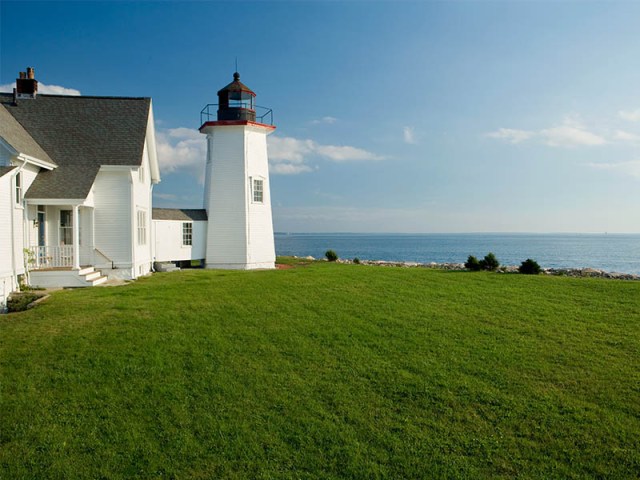 This lighthouse in Cape Cod, MA is one of the best Airbnbs for kids