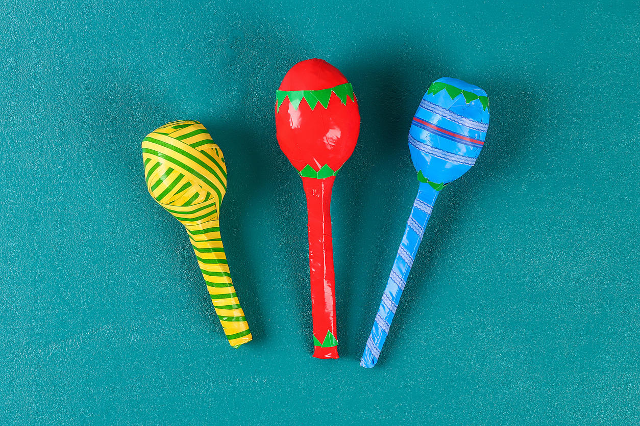 2 green Plastic Kazoo Musical Instruments Children's Musical Instruments Kazoo Mini Portable Mouth Kazoo for Kids Instrumental Accompaniment