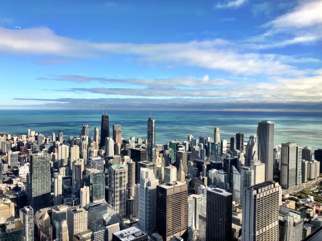 Lake Michigan and Chicago views