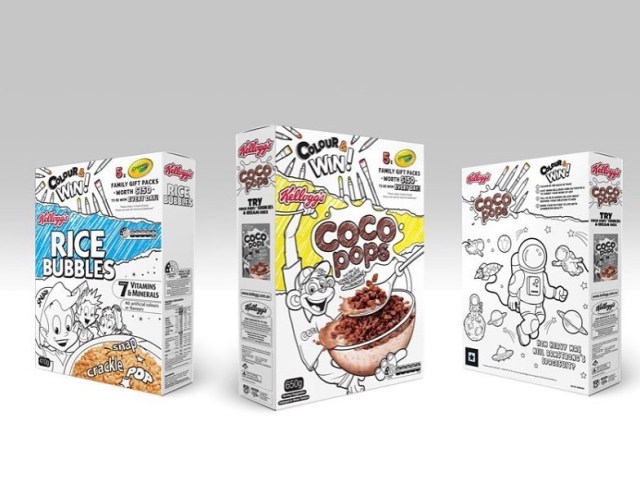 Kellogg’s Just Turned Their Cereal Boxes Black and White for the Best Reason
